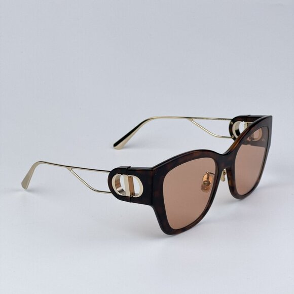Dior 30MONTAIGNE B2U CD40082U 53Y 26L0 BRAND NEW Sunglasses Havana Brown Women main image 4